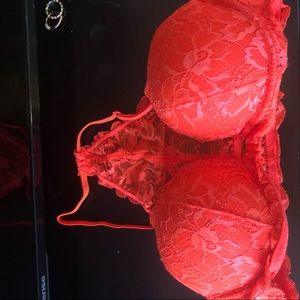 Orange VS PINK Bra